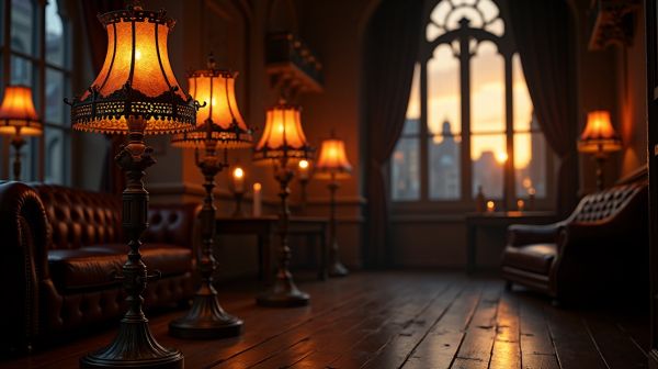 Transform your space with enchanting steampunk lamps